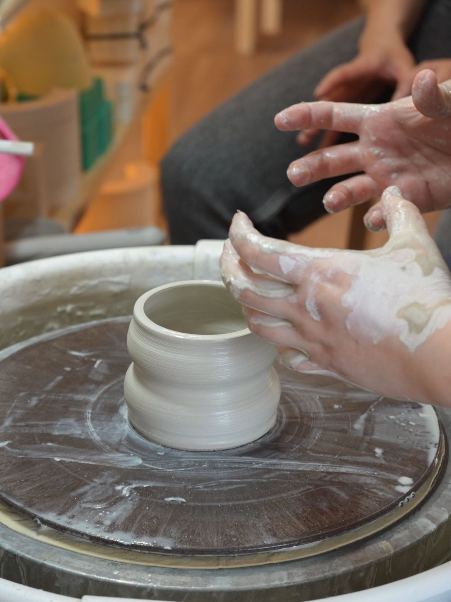 3 Hours Wheel Throwing Taster Course